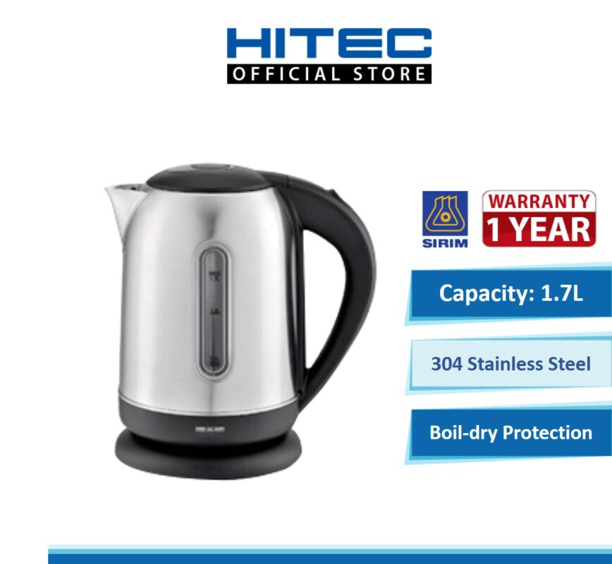 Hitec Cordless Stainless Steel Electric Jug Kettle L Htk J Ss V